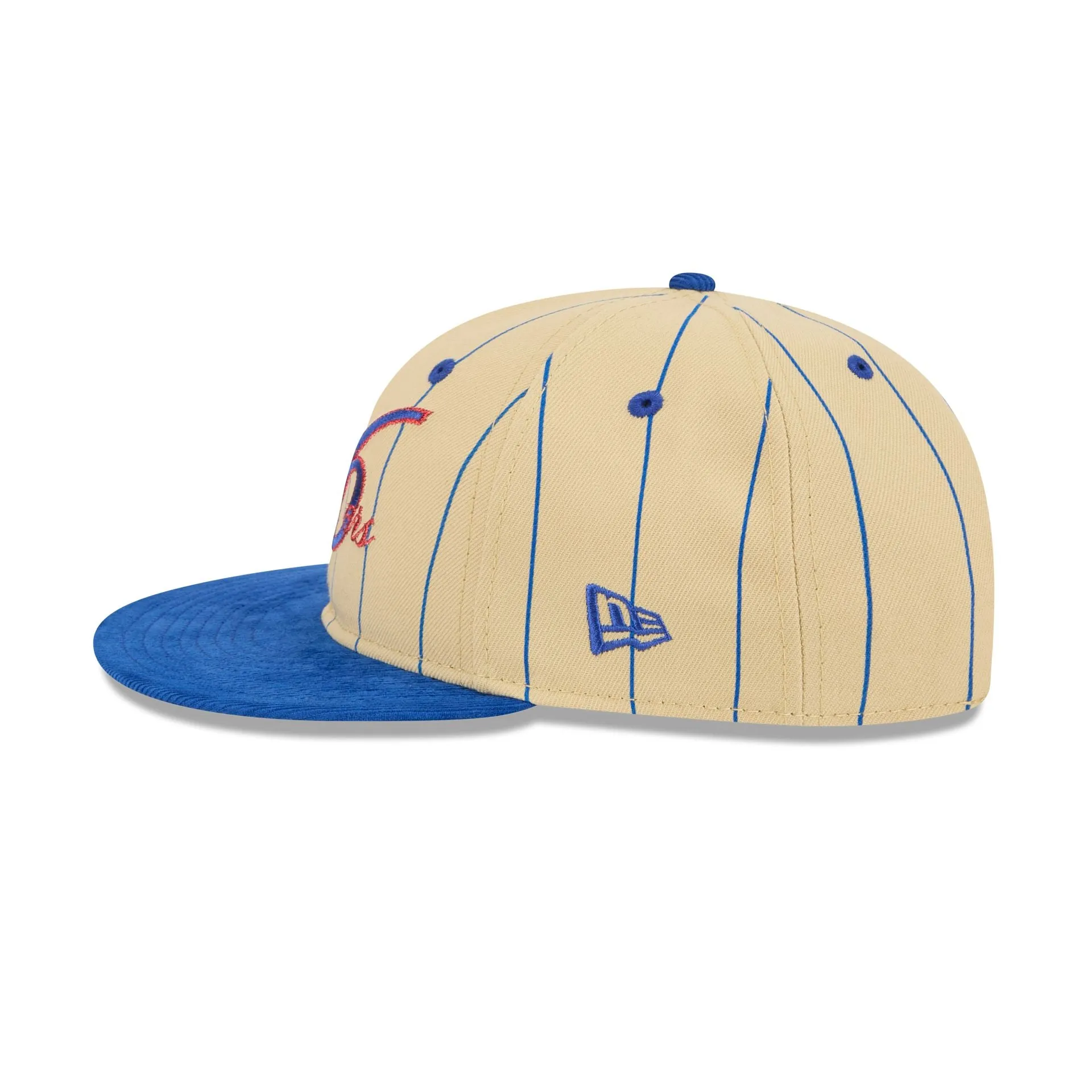 Philadelphia 76ers Pinstripe Script Retro Crown 9FIFTY Adjustable Hat sold by New Era product image thumbnail 4
