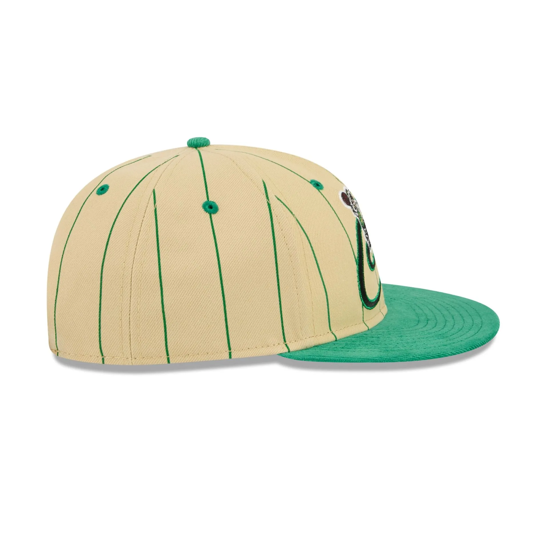 Boston Celtics Pinstripe Script Retro Crown 9FIFTY Adjustable Hat sold by New Era product image thumbnail 5