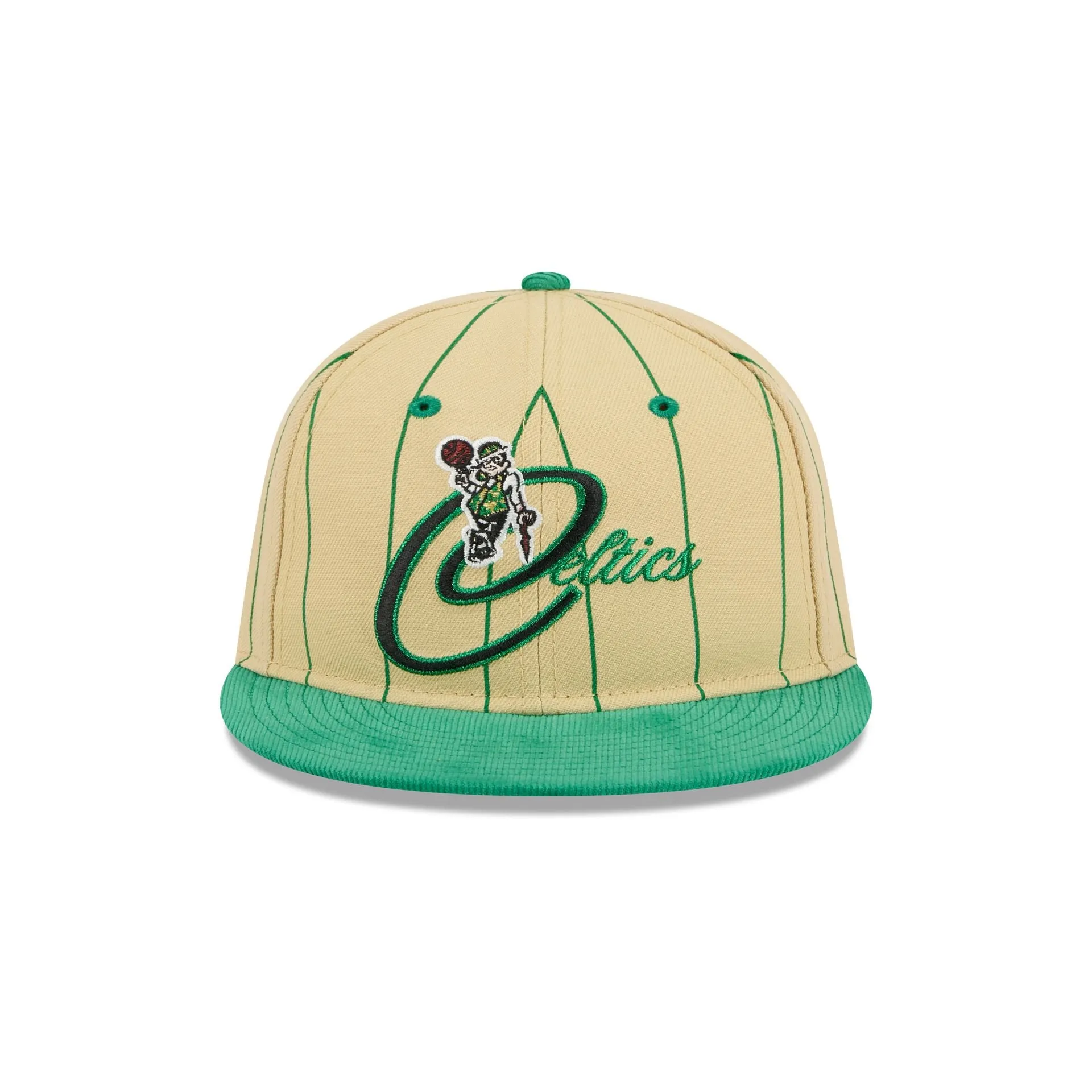 Boston Celtics Pinstripe Script Retro Crown 9FIFTY Adjustable Hat sold by New Era product image thumbnail 2
