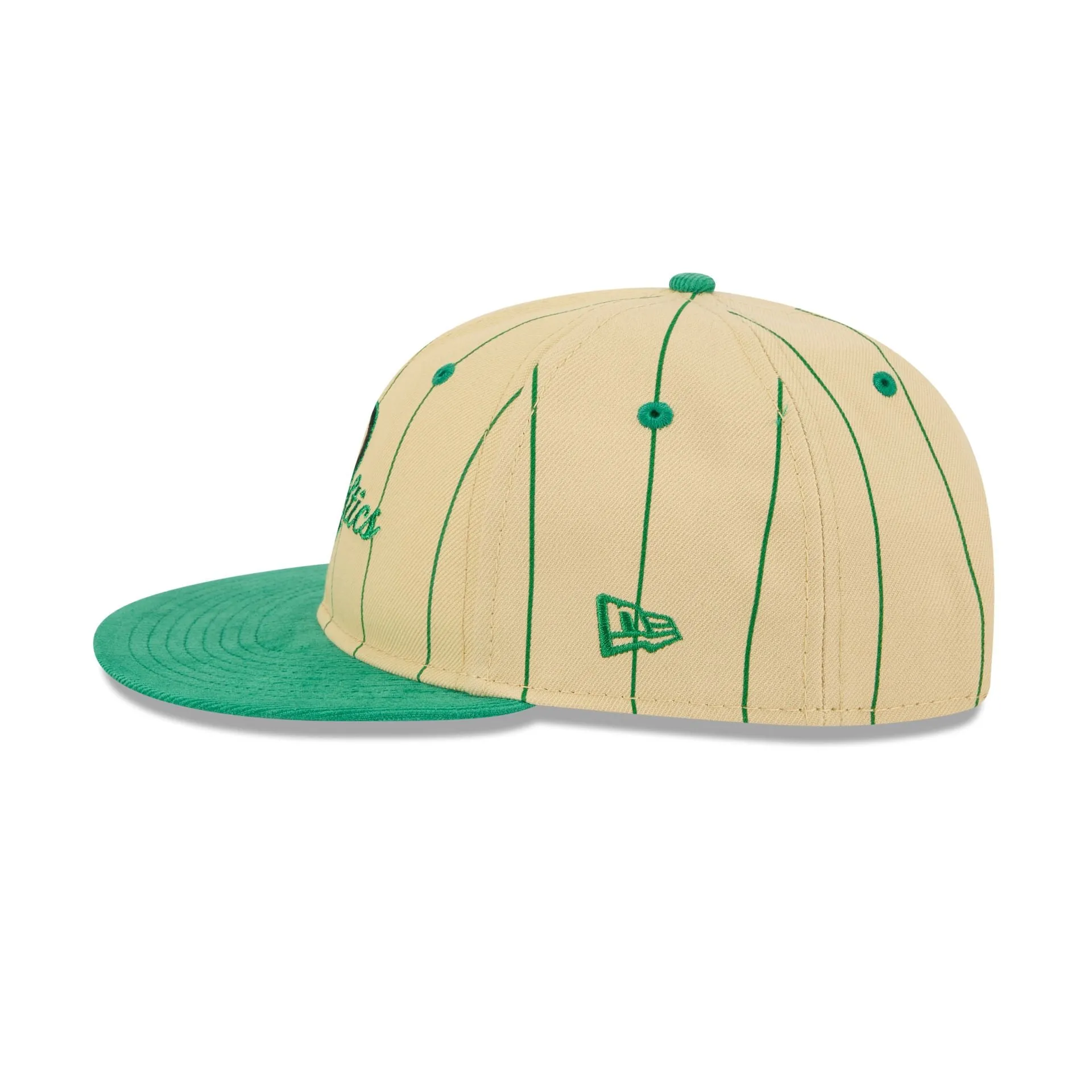 Boston Celtics Pinstripe Script Retro Crown 9FIFTY Adjustable Hat sold by New Era product image thumbnail 4