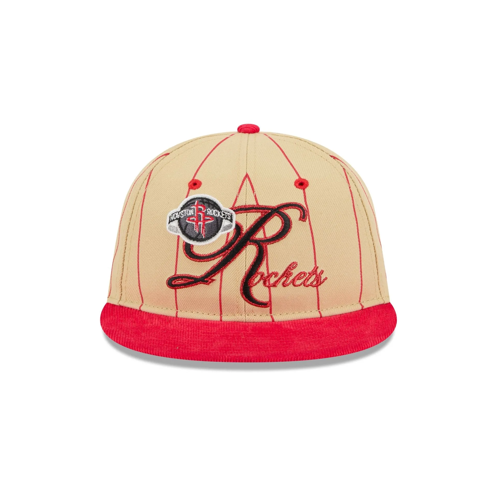 Houston Rockets Pinstripe Script Retro Crown 9FIFTY Adjustable Hat sold by New Era product image thumbnail 2