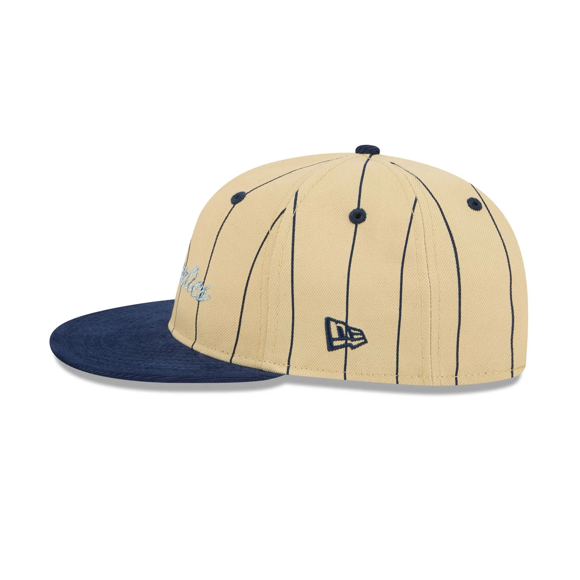 Memphis Grizzlies Pinstripe Script Retro Crown 9FIFTY Adjustable Hat sold by New Era product image thumbnail 4