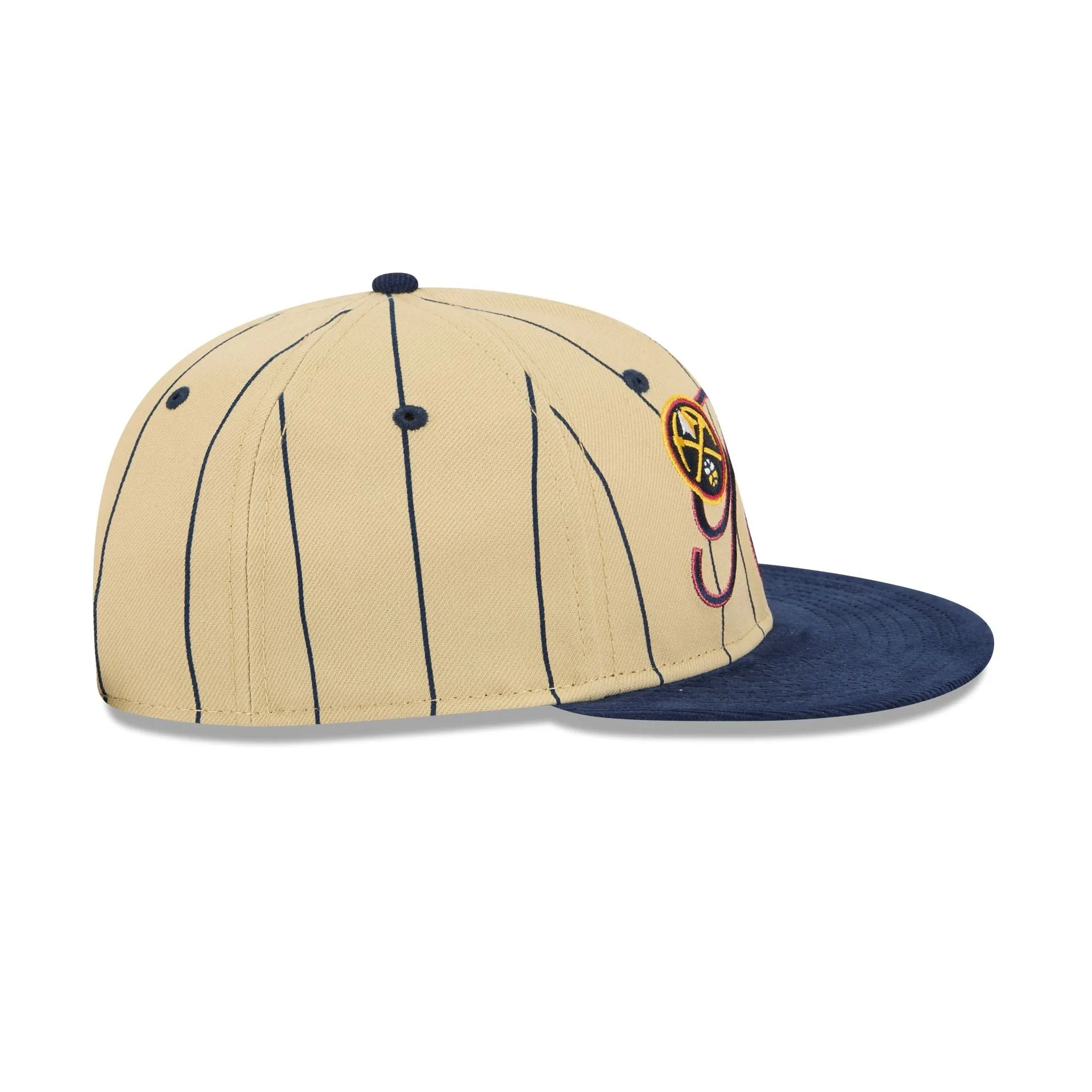 Denver Nuggets Pinstripe Script Retro Crown 9FIFTY Adjustable Hat sold by New Era product image thumbnail 5