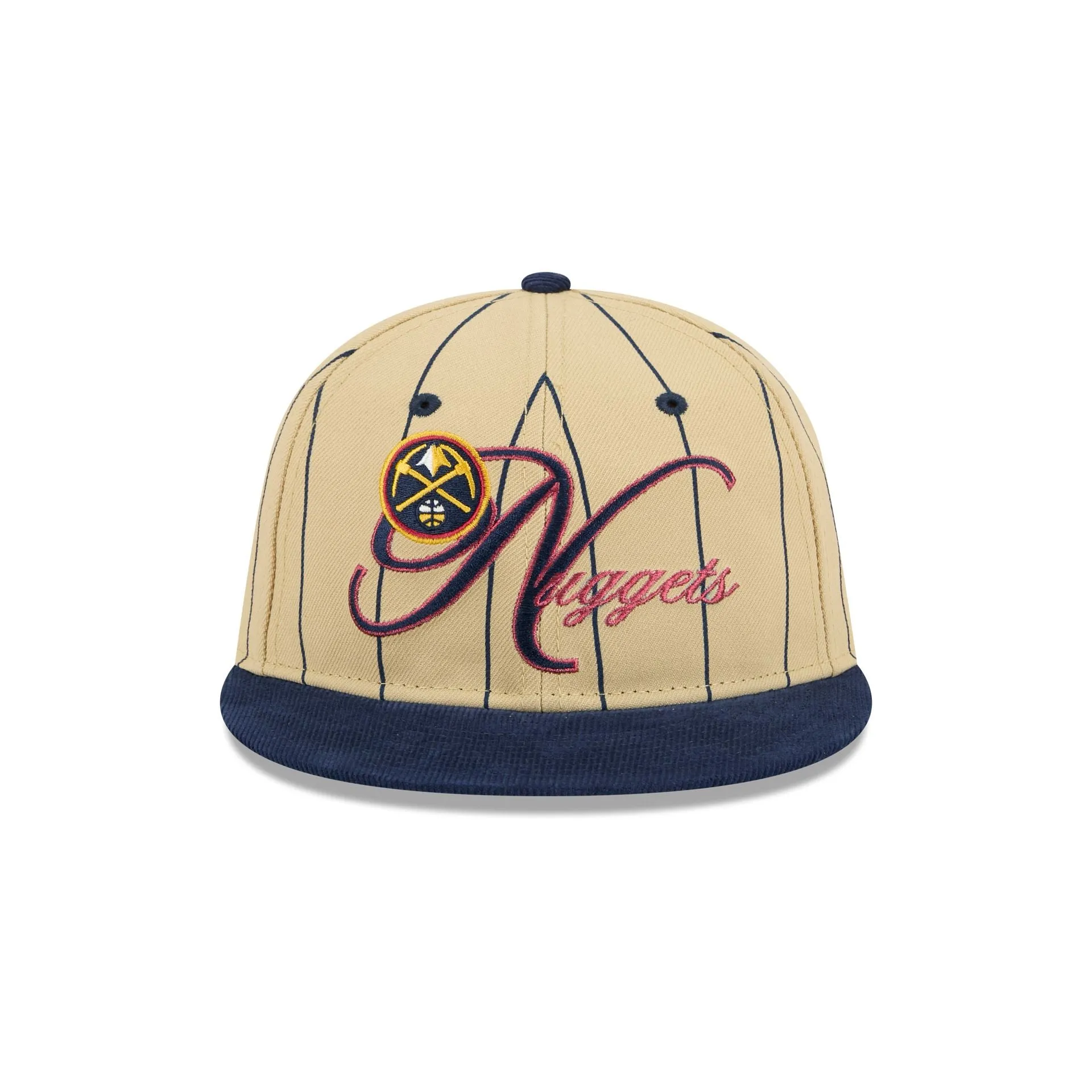 Denver Nuggets Pinstripe Script Retro Crown 9FIFTY Adjustable Hat sold by New Era product image thumbnail 2