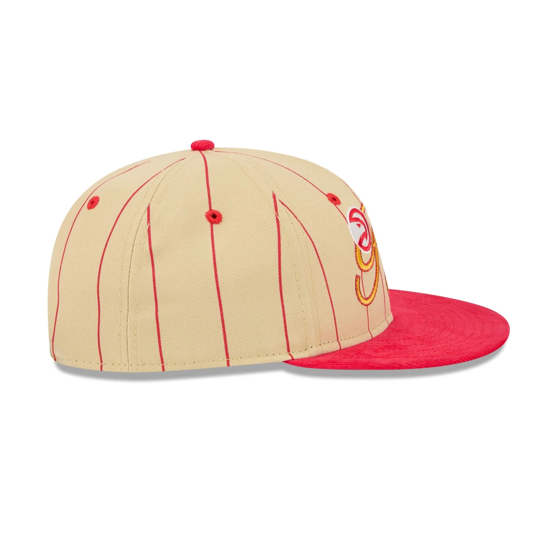 Atlanta Hawks Pinstripe Script Retro Crown 9FIFTY Adjustable Hat sold by New Era product image thumbnail 5
