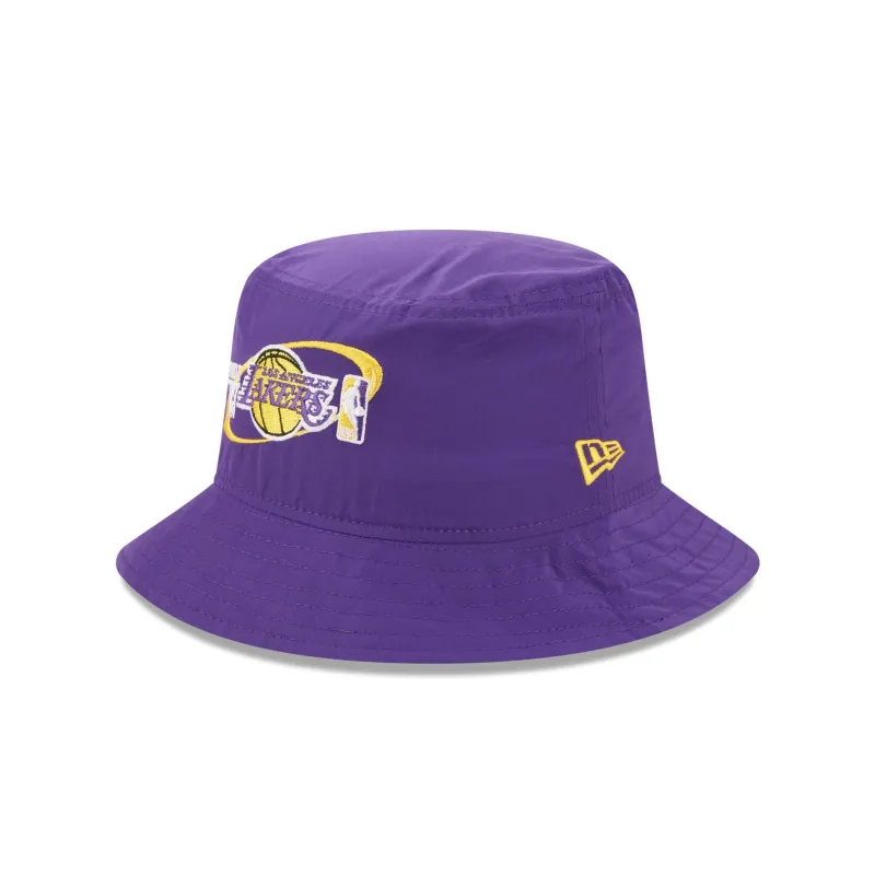 Los Angeles Lakers Nylon Logo Bucket Hat sold by New Era