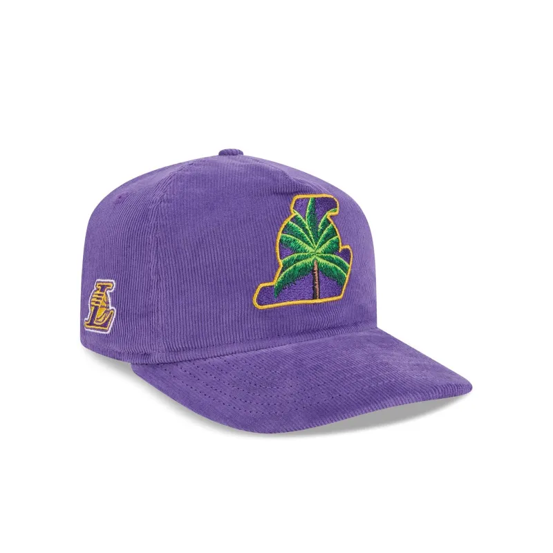 Los Angeles Lakers City Icon Corduroy 19TWENTY Adjustable Hat sold by New Era