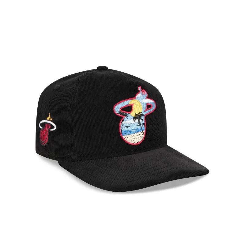 Miami Heat City Icon Corduroy 19TWENTY Adjustable Hat sold by New Era