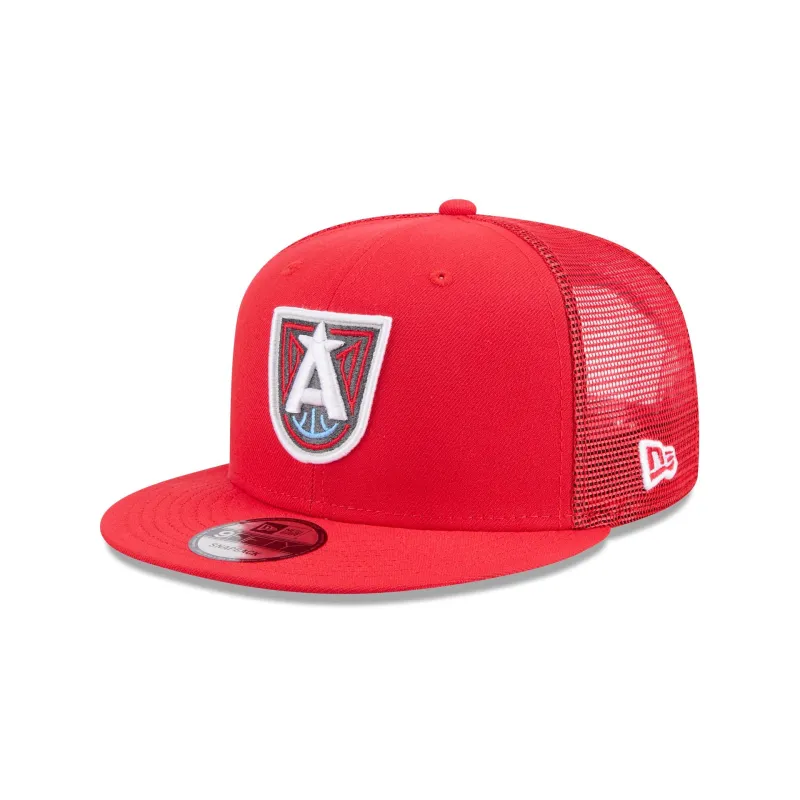Atlanta Dream Red 9FIFTY Trucker Hat sold by New Era