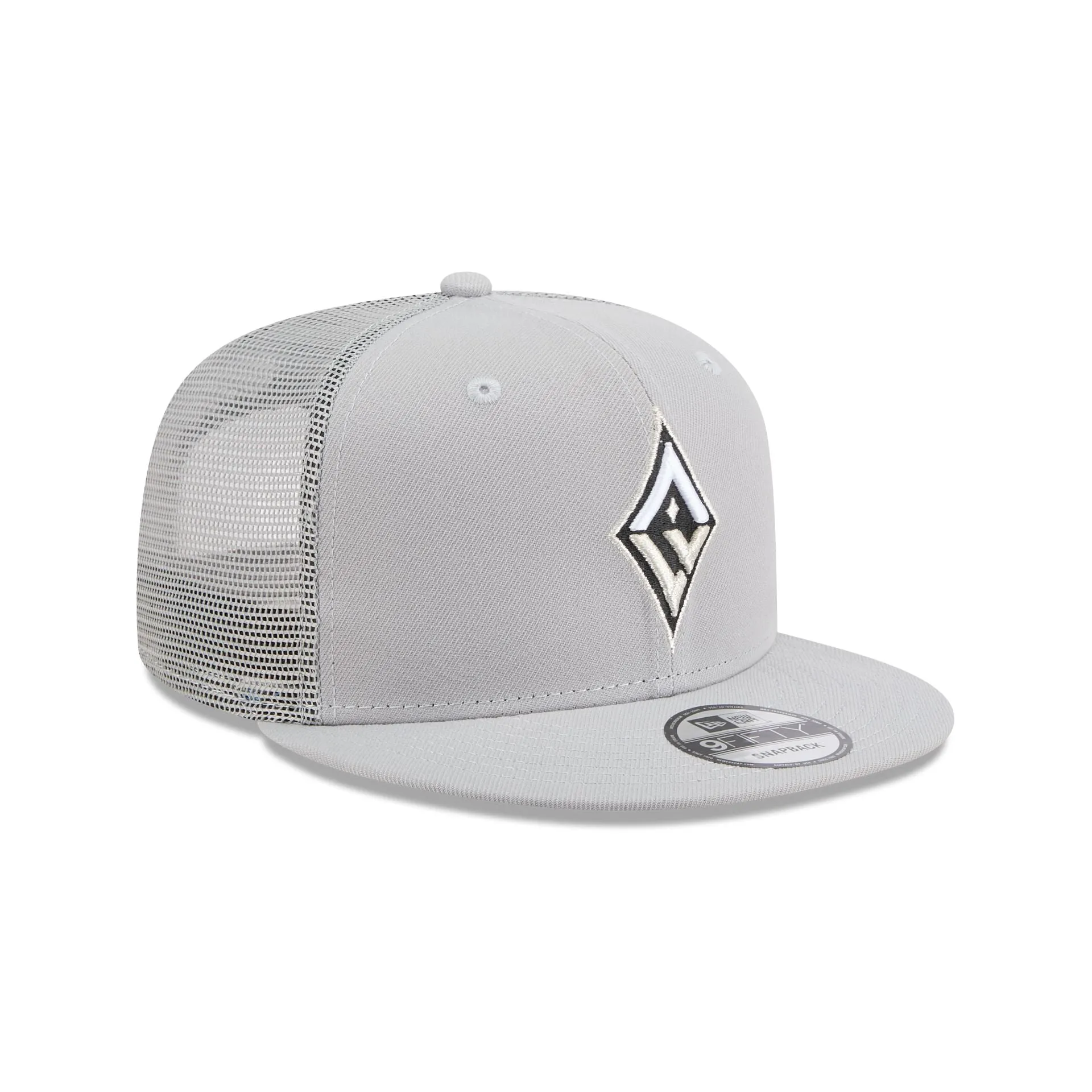 Las Vegas Aces Gray 9FIFTY Trucker Hat sold by New Era product image thumbnail 3