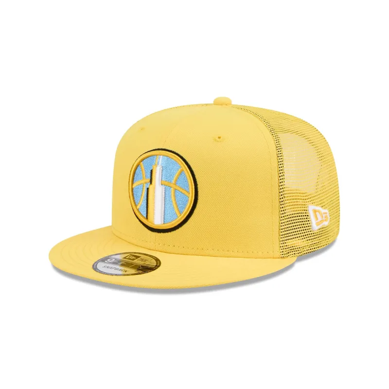 Chicago Sky Yellow 9FIFTY Trucker Hat sold by New Era