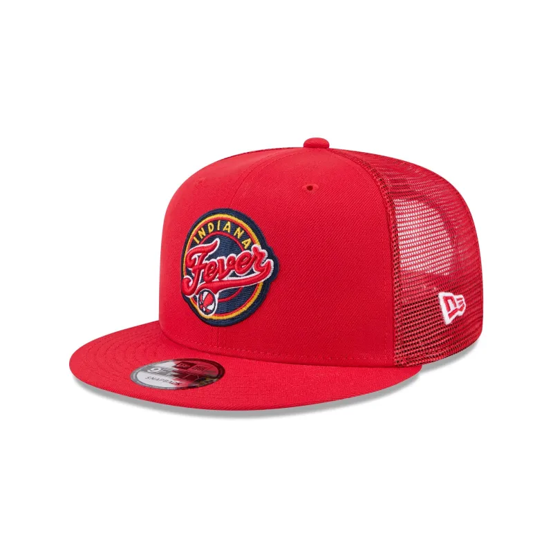 Indiana Fever Red 9FIFTY Trucker Hat sold by New Era