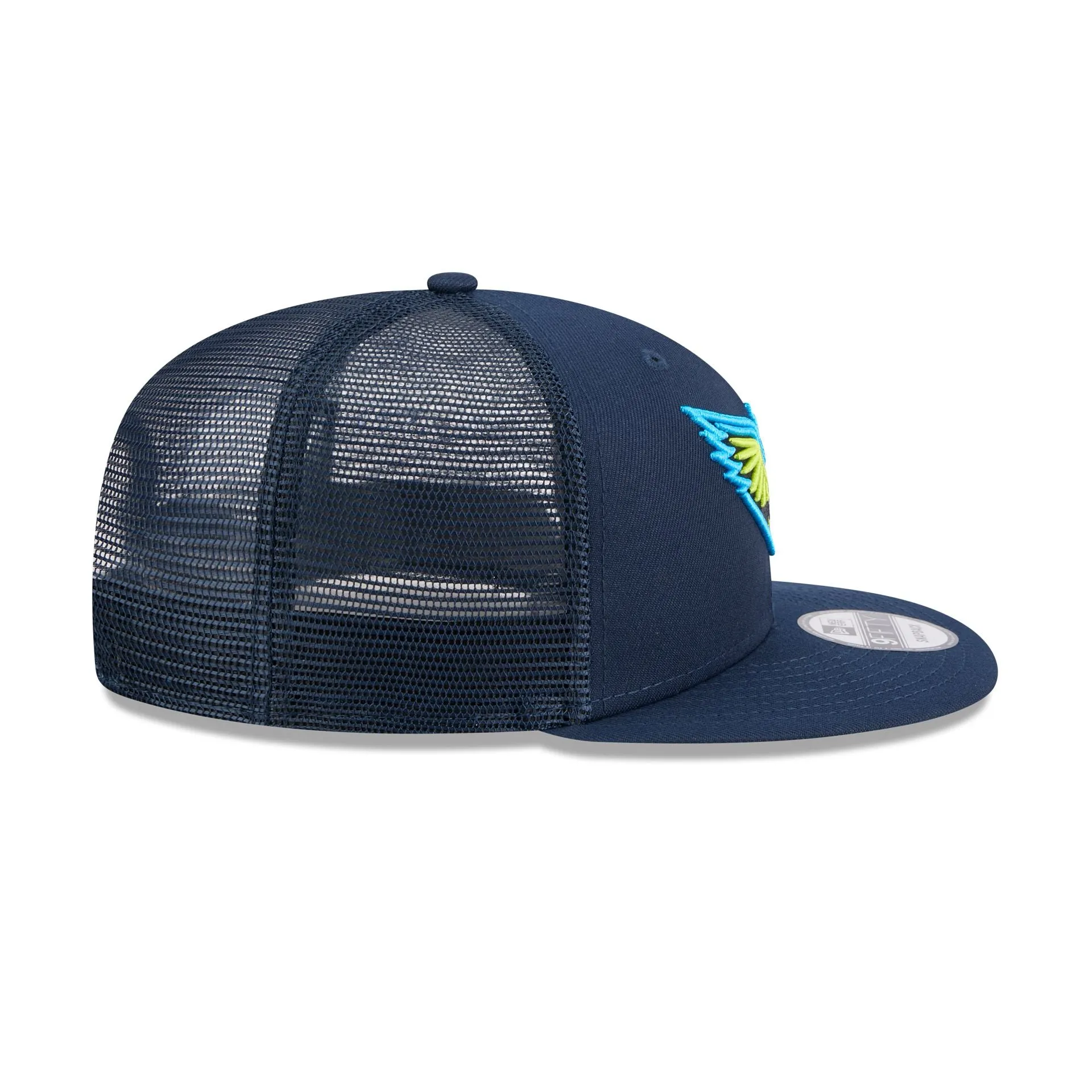 Dallas Wings Navy 9FIFTY Trucker Hat sold by New Era product image thumbnail 5