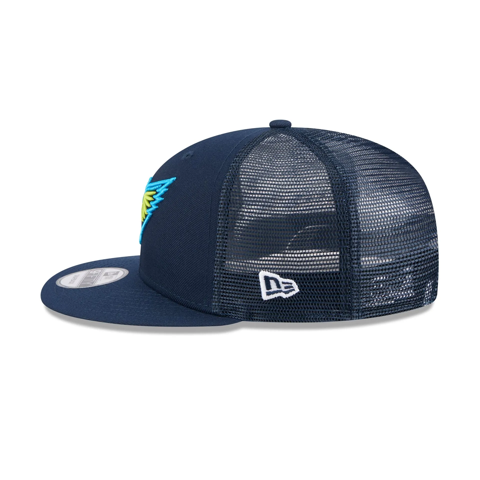 Dallas Wings Navy 9FIFTY Trucker Hat sold by New Era product image thumbnail 4
