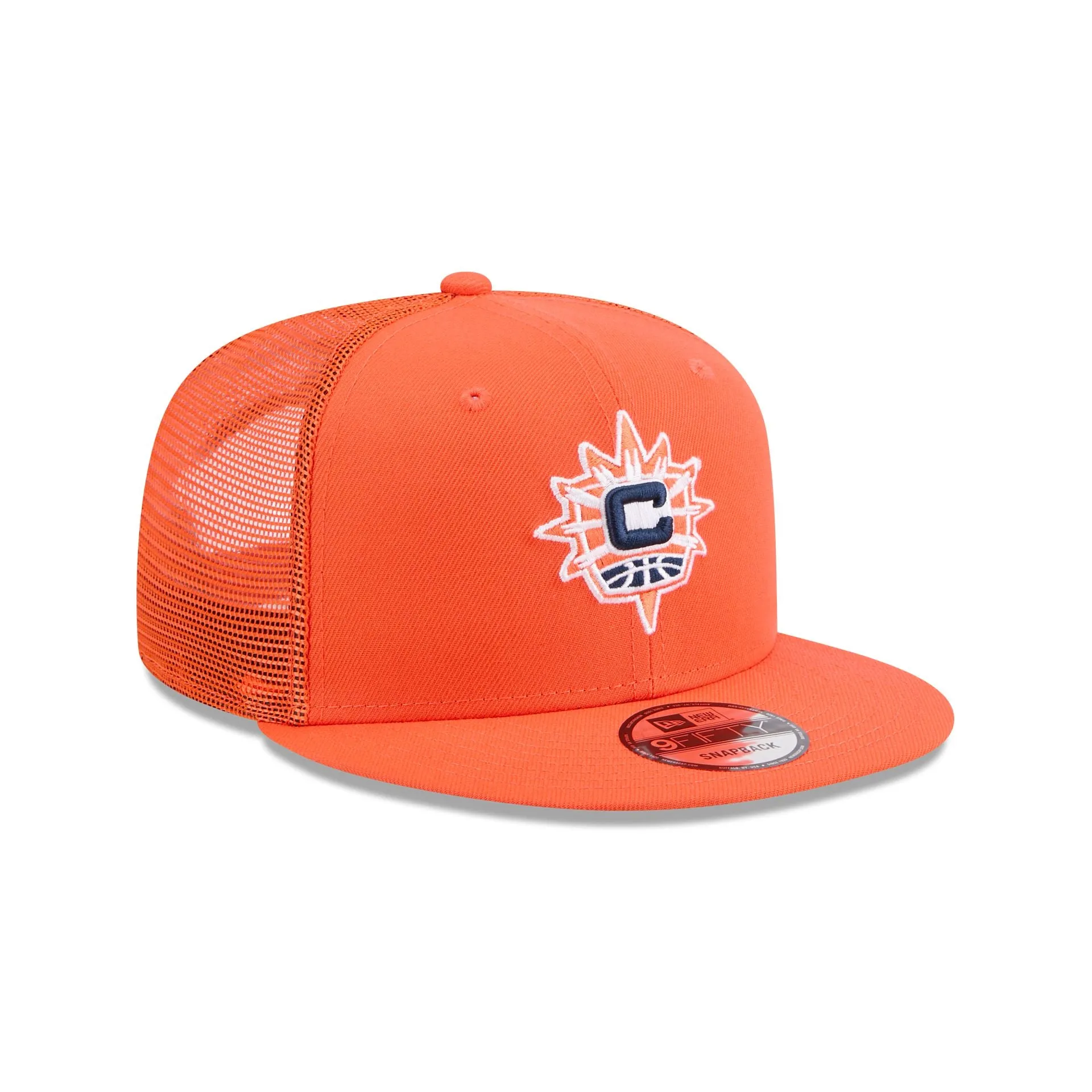 Connecticut Sun Orange 9FIFTY Trucker Hat sold by New Era product image thumbnail 3