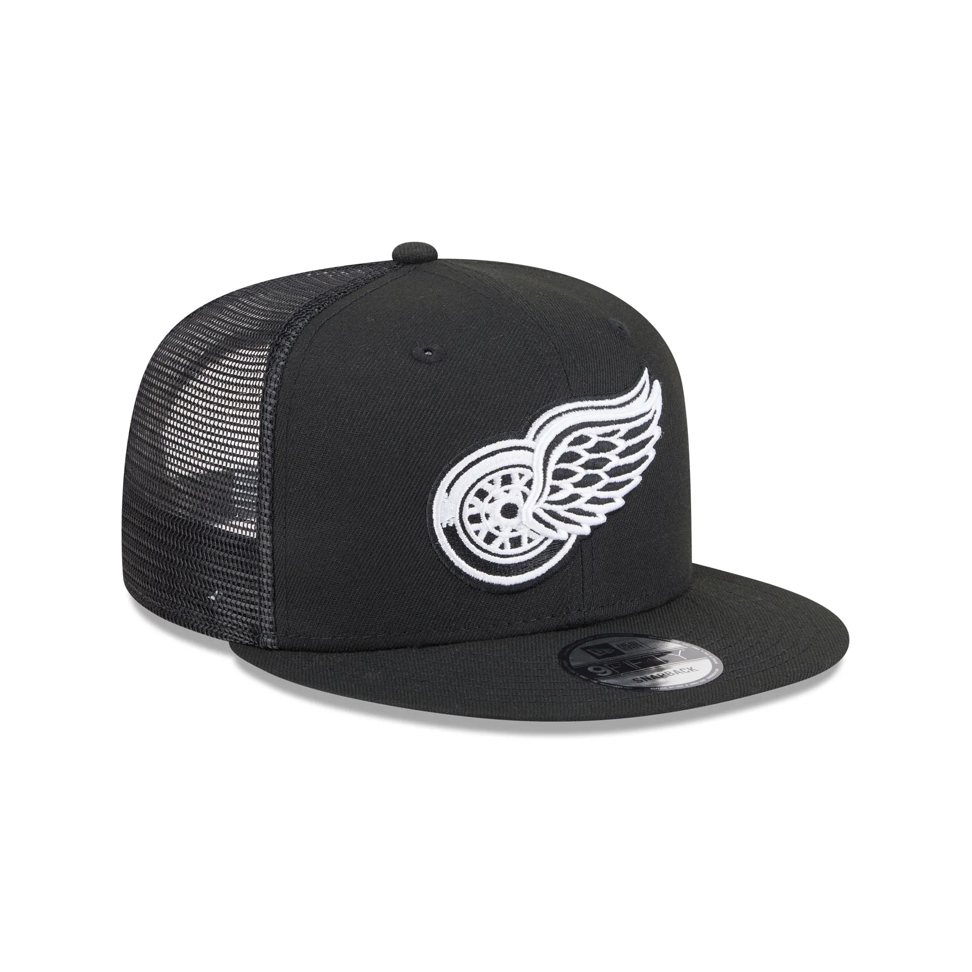 Detroit Red Wings Black 9FIFTY Trucker Hat sold by New Era product image thumbnail 3