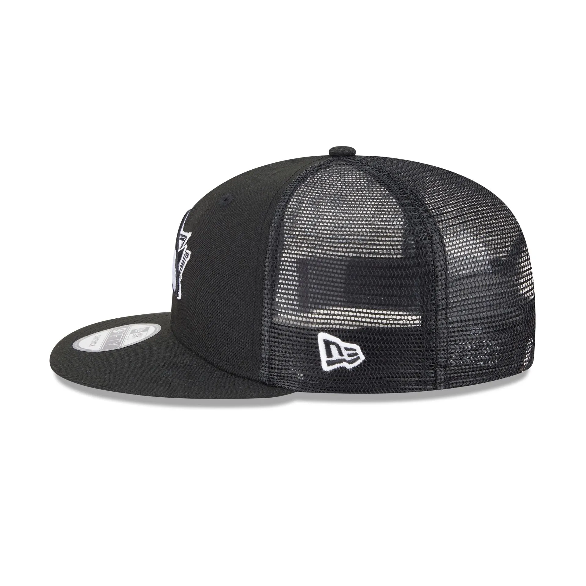 San Jose Sharks Black 9FIFTY Trucker Hat sold by New Era product image thumbnail 4
