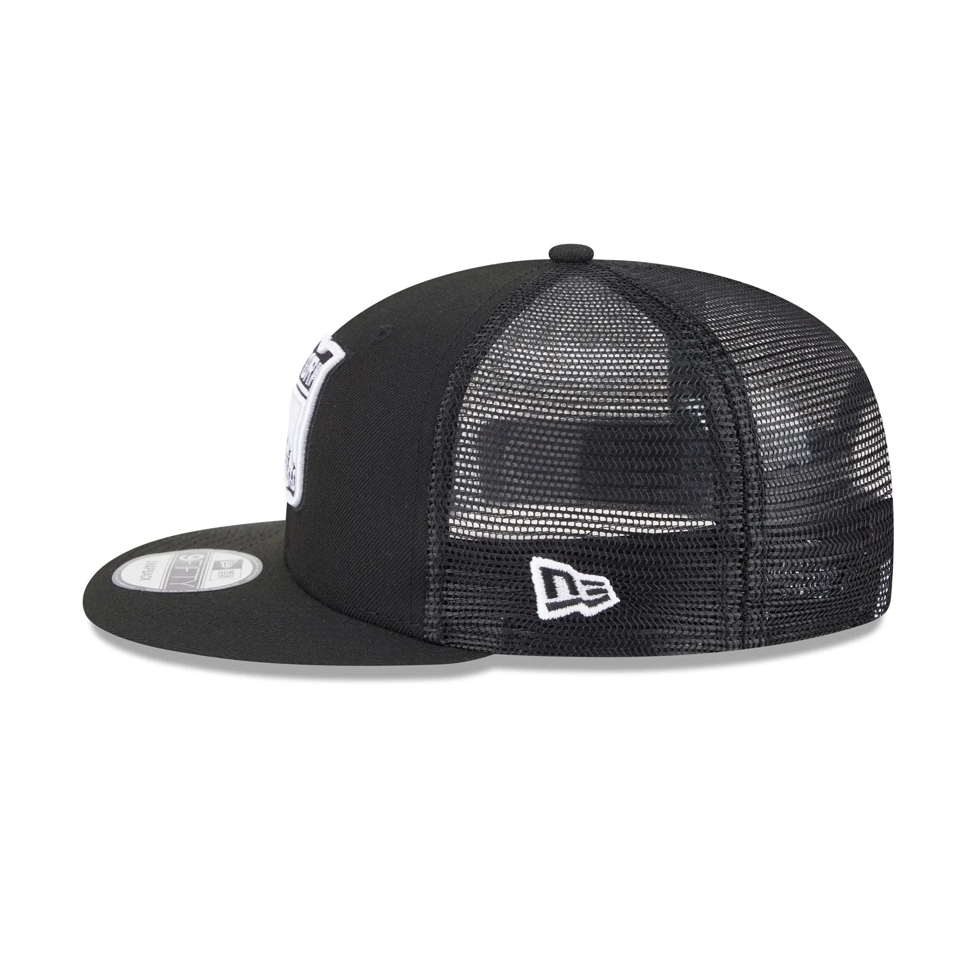 New York Rangers Black 9FIFTY Trucker Hat sold by New Era product image thumbnail 4