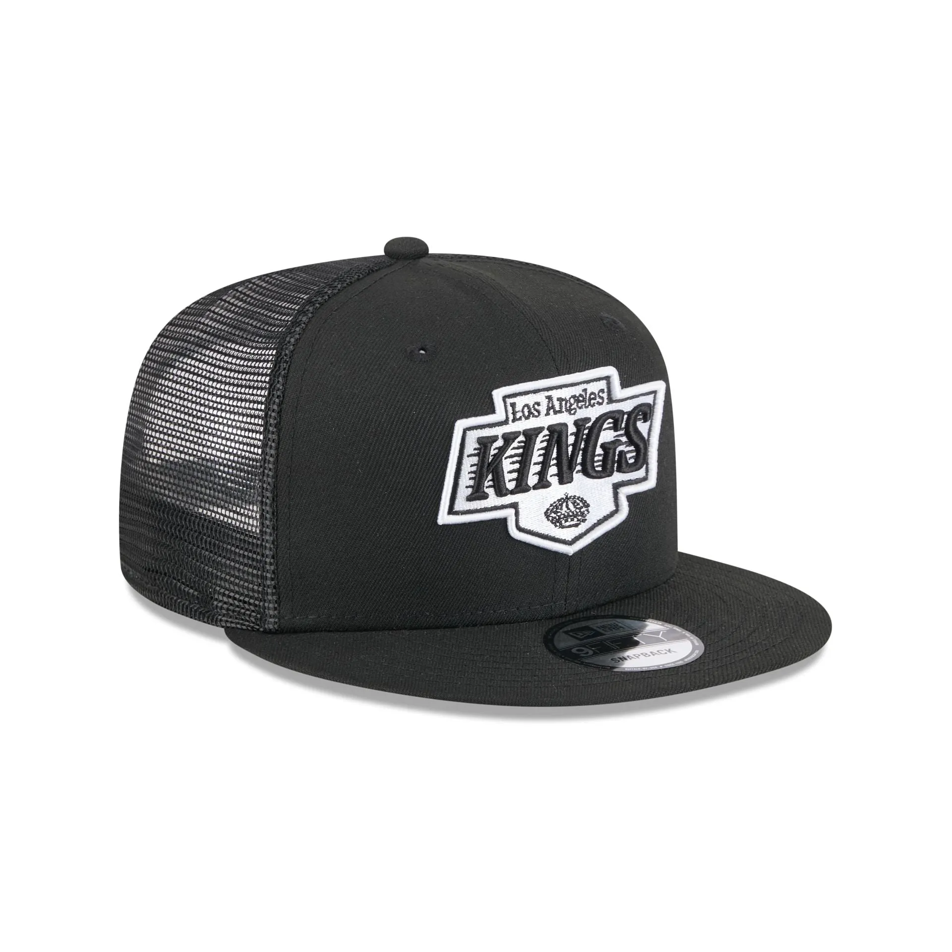 Los Angeles Kings Black 9FIFTY Trucker Hat sold by New Era product image thumbnail 3