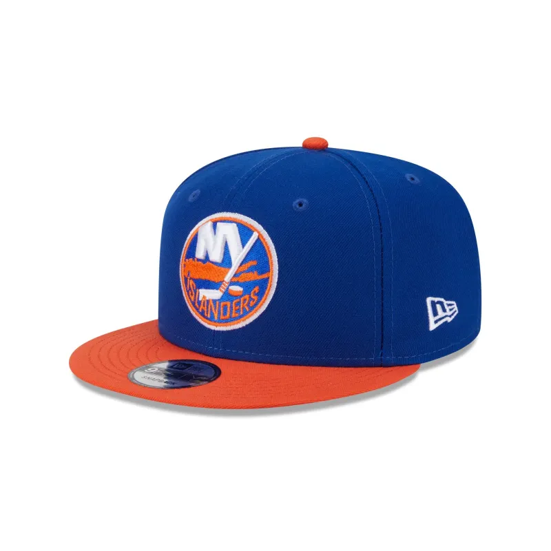 New York Islanders Orange Visor 9FIFTY Snapback Hat sold by New Era
