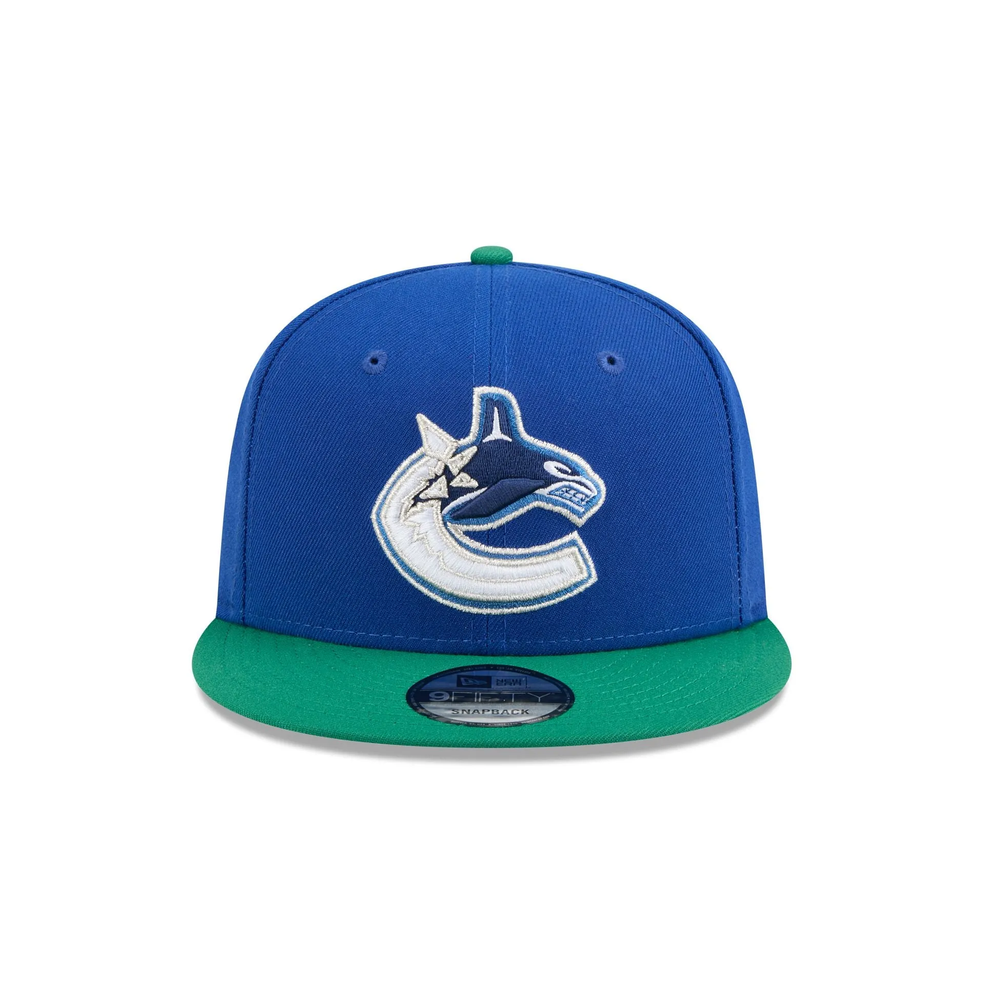 Vancouver Canucks Green Visor 9FIFTY Snapback Hat sold by New Era product image thumbnail 2