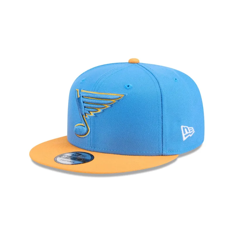 St. Louis Blues Light Blue 9FIFTY Snapback Hat sold by New Era