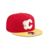 Calgary Flames Yellow Visor 9FIFTY Snapback Hat sold by New Era