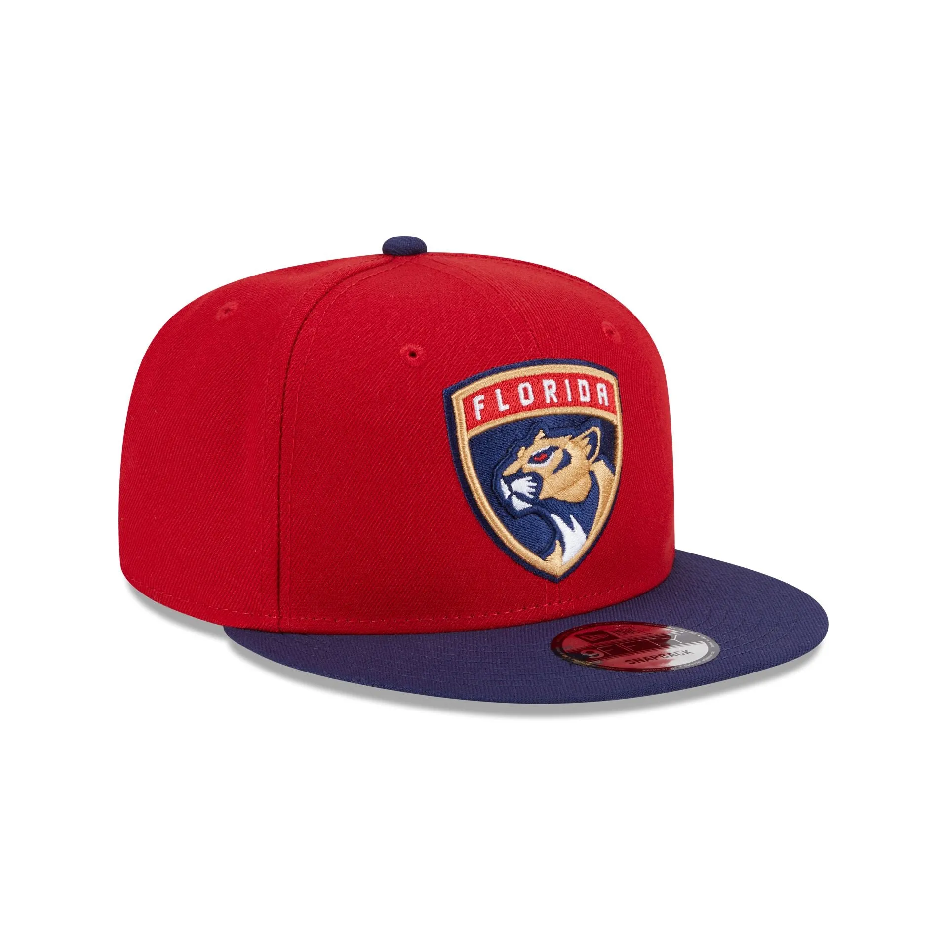 Florida Panthers Navy Visor 9FIFTY Snapback Hat sold by New Era product image thumbnail 3
