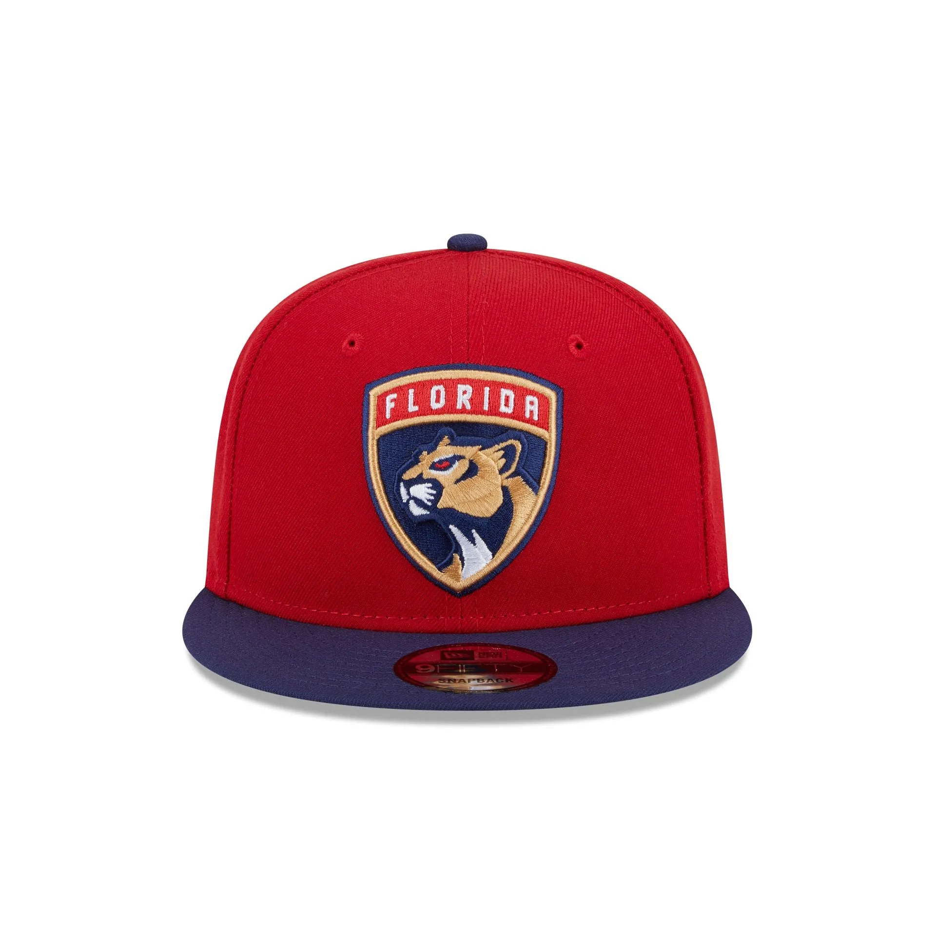 Florida Panthers Navy Visor 9FIFTY Snapback Hat sold by New Era product image thumbnail 2