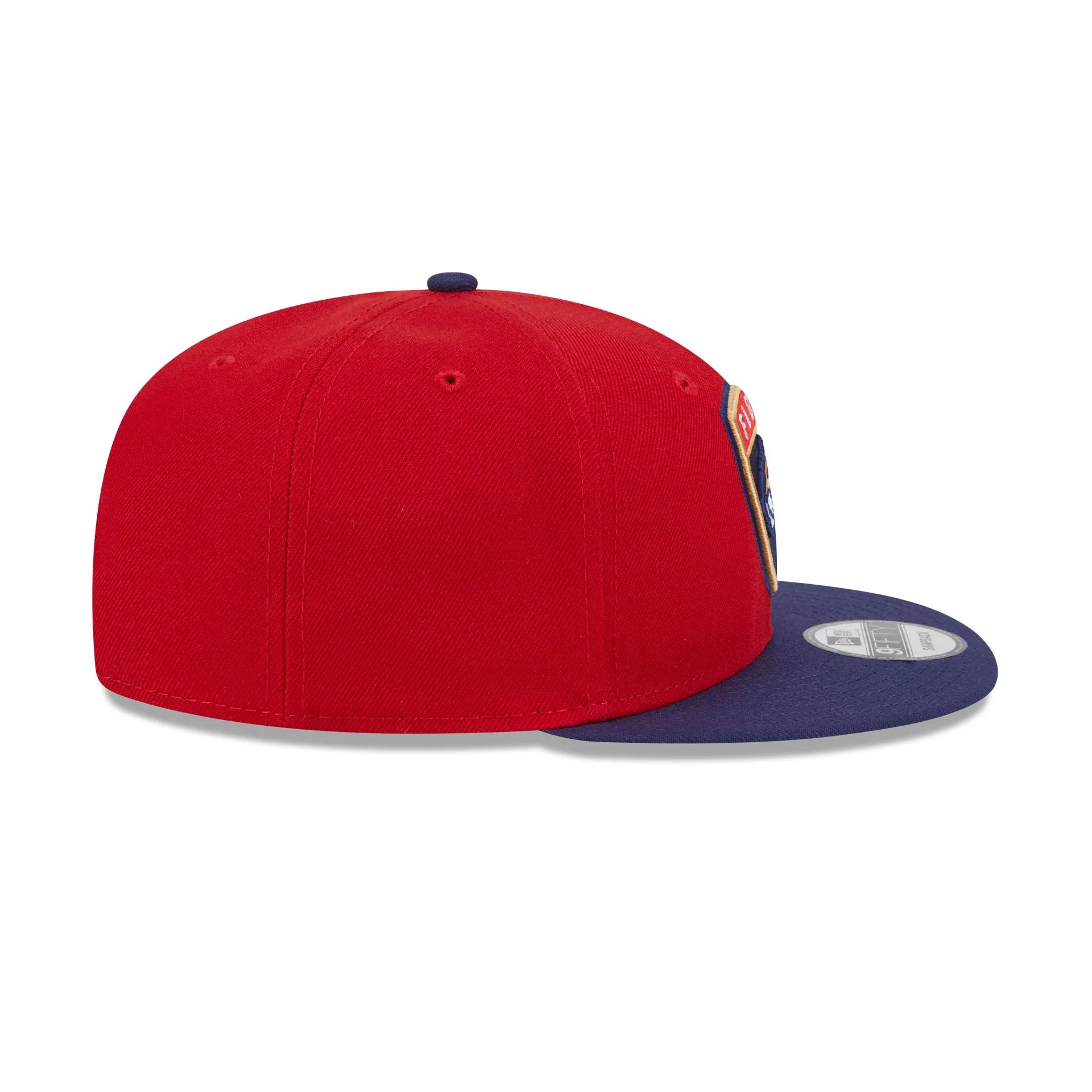 Florida Panthers Navy Visor 9FIFTY Snapback Hat sold by New Era product image thumbnail 5