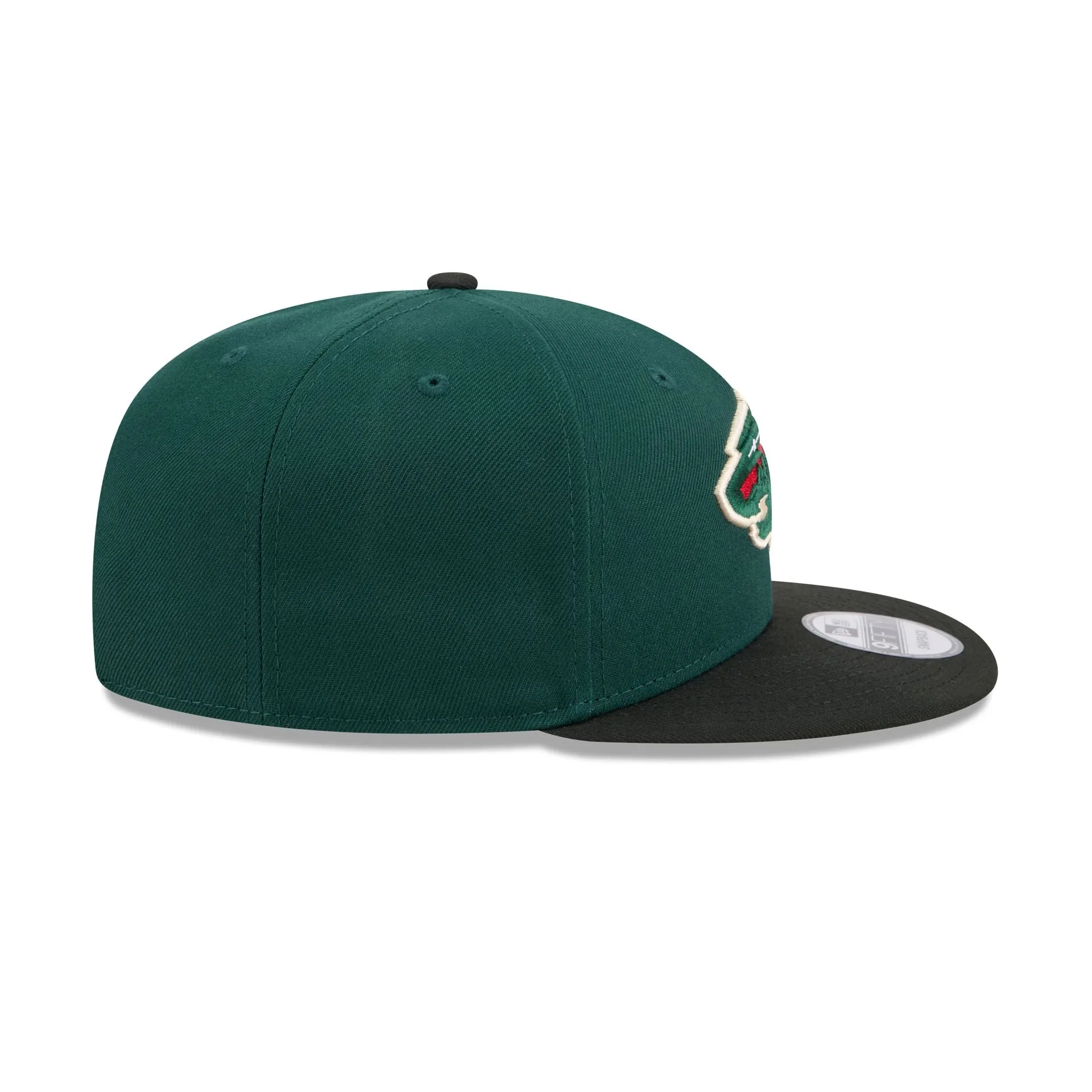 Minnesota Wild Black Visor 9FIFTY Snapback Hat sold by New Era product image thumbnail 5