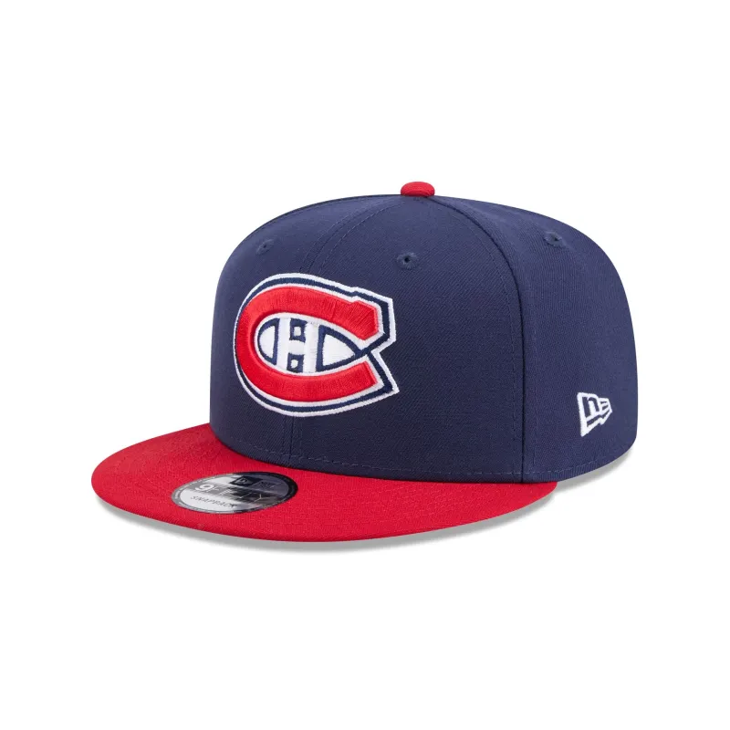 Montreal Canadiens Red Visor 9FIFTY Snapback Hat sold by New Era