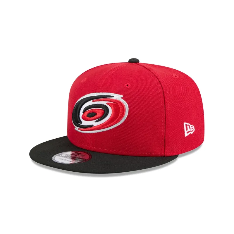 Carolina Hurricanes Black Visor 9FIFTY Snapback Hat sold by New Era
