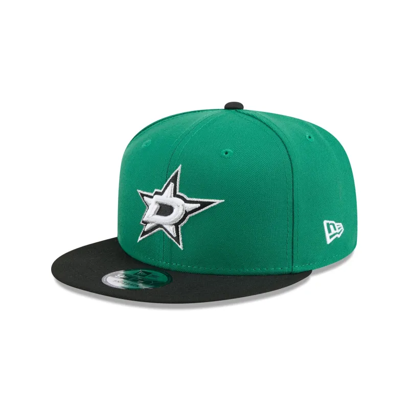 Dallas Stars Black Visor 9FIFTY Snapback Hat sold by New Era