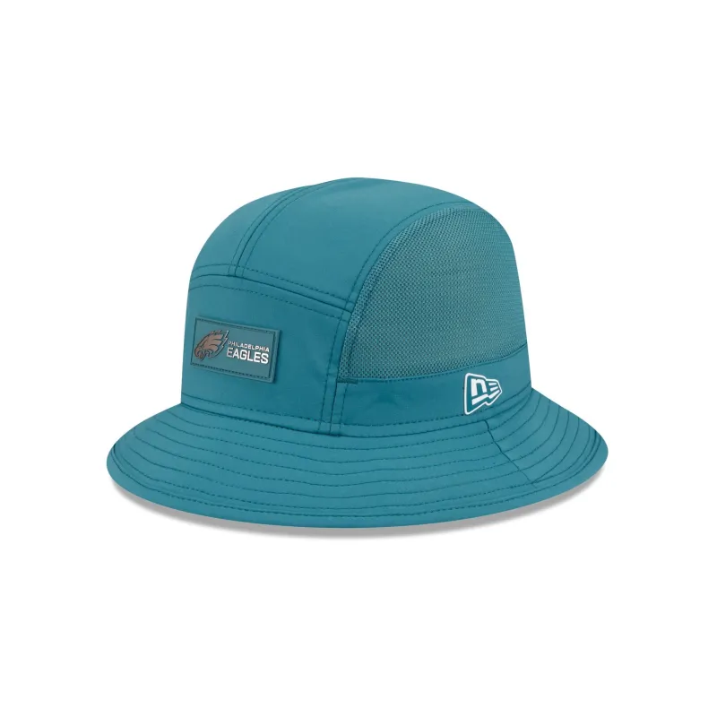 Philadelphia Eagles 2025 Sideline Hot Weather Bucket Hat sold by New Era