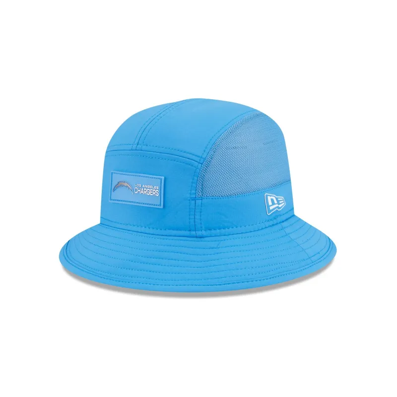 Los Angeles Chargers 2025 Sideline Hot Weather Bucket Hat sold by New Era