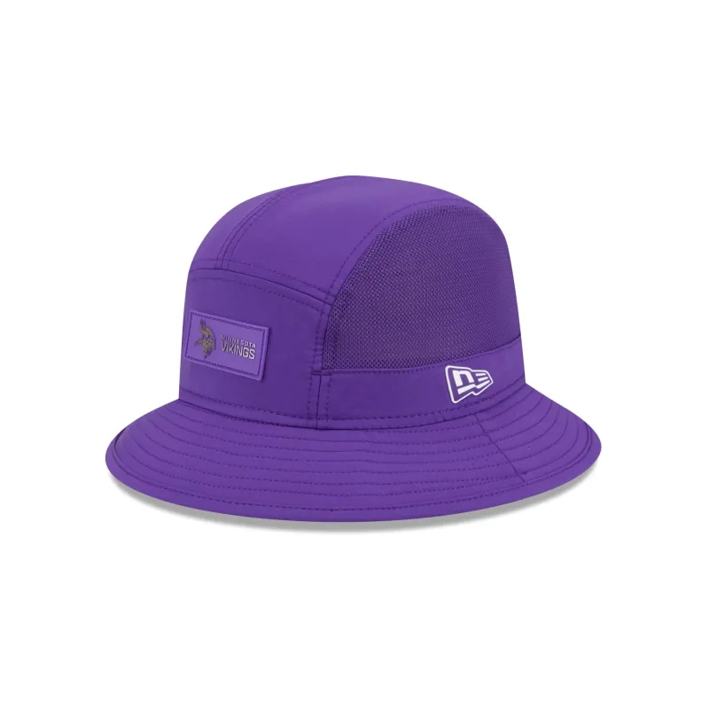 Minnesota Vikings 2025 Sideline Hot Weather Bucket Hat sold by New Era