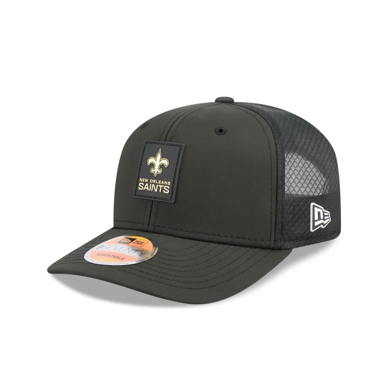 New Orleans Saints 2025 Sideline Hot Weather 9SEVENTY Trucker Hat sold by New Era