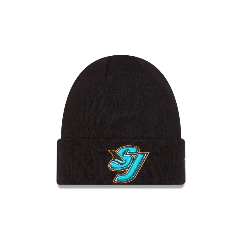 San Jose Sharks Deceptor Cuff Knit Beanie sold by New Era
