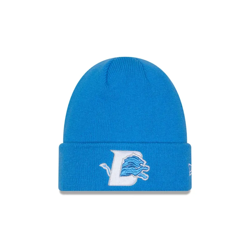 Detroit Lions Deceptor Cuff Knit Beanie sold by New Era