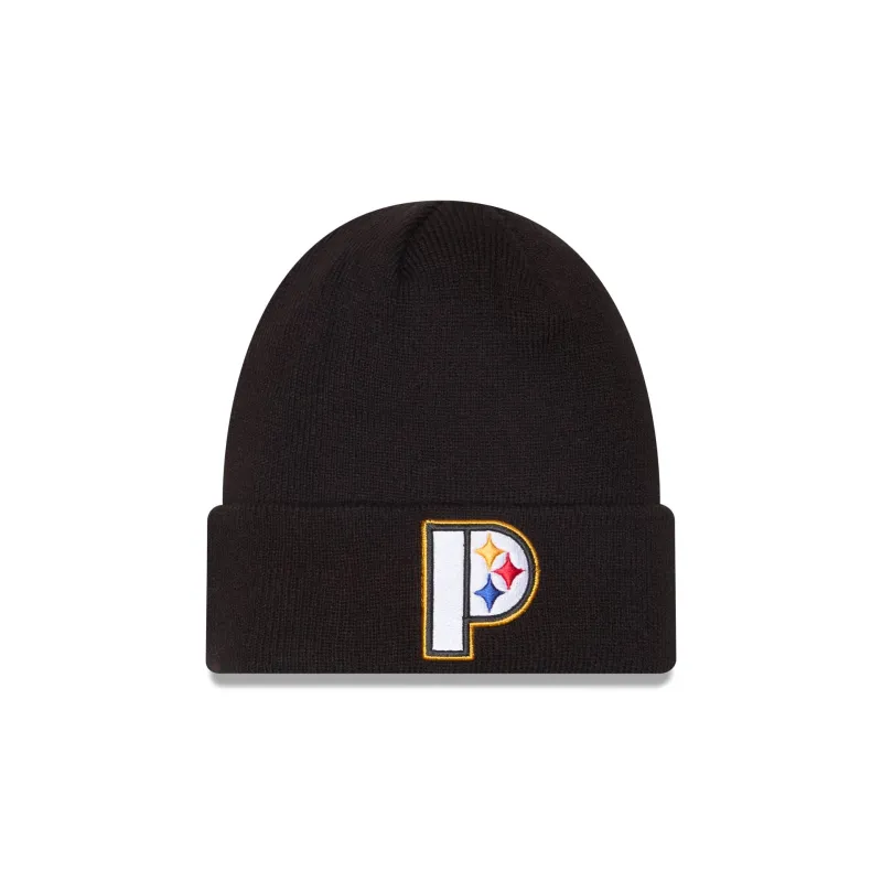Pittsburgh Steelers Deceptor Cuff Knit Beanie sold by New Era