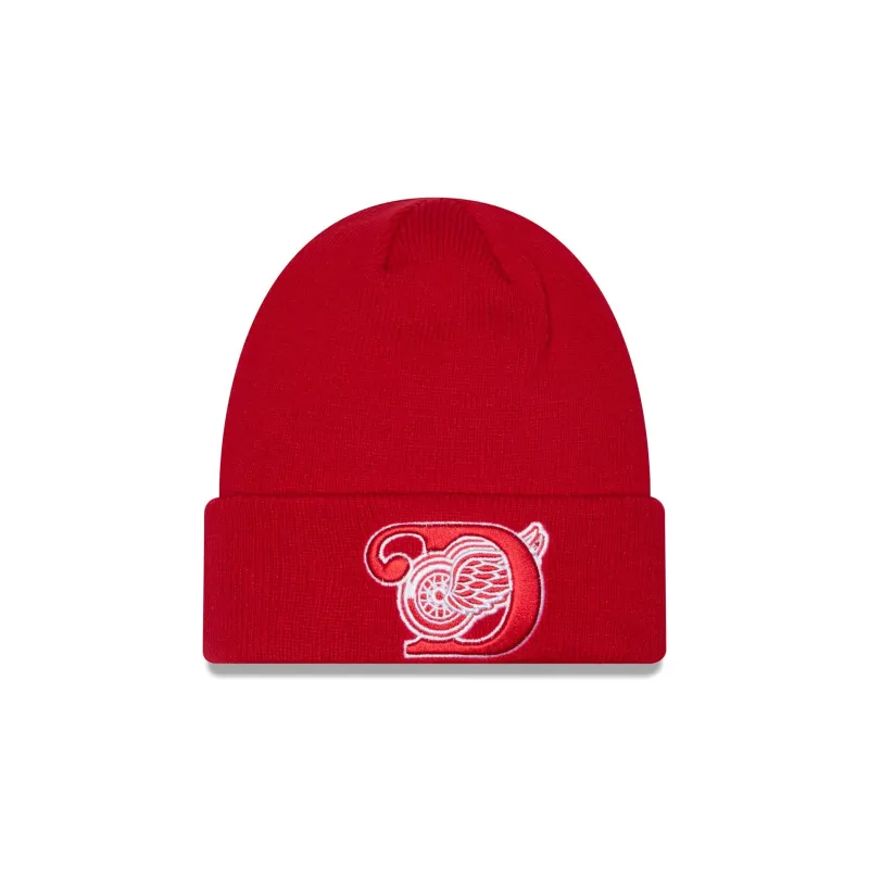 Detroit Red Wings Deceptor Cuff Knit Beanie sold by New Era
