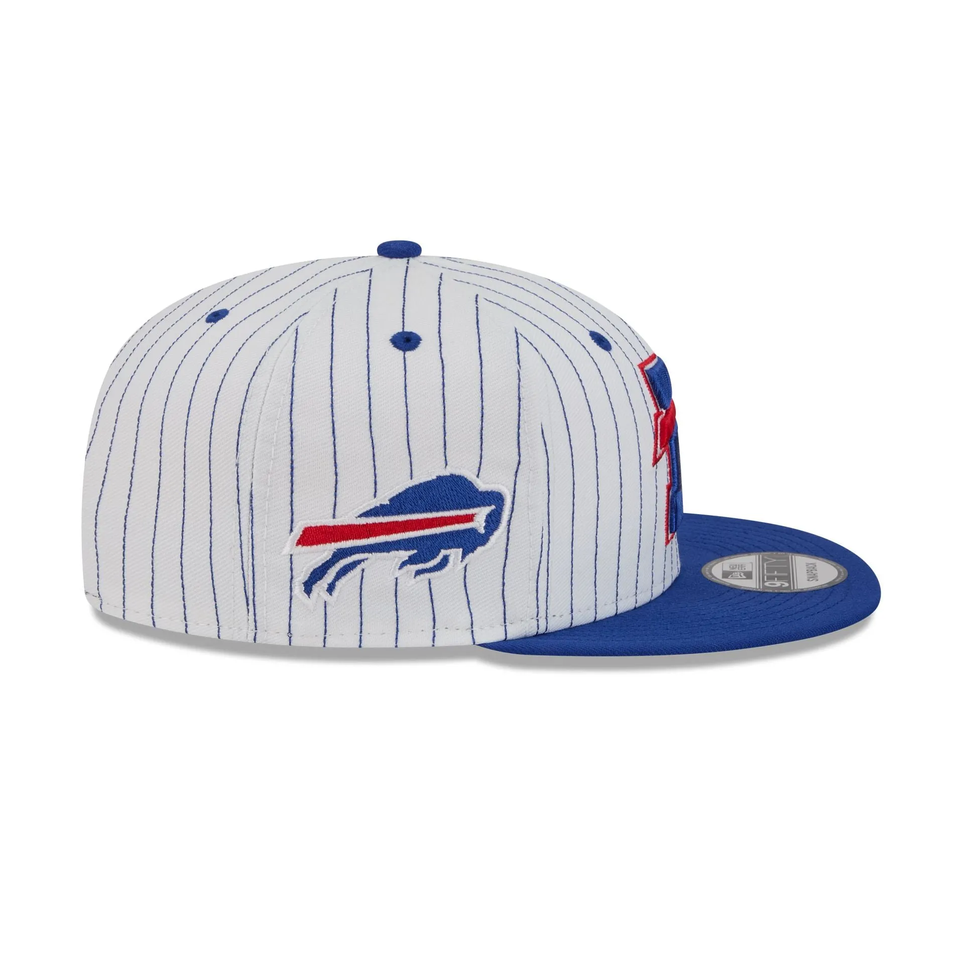 Buffalo Bills Deceptor Pinstripe 9FIFTY Snapback Hat sold by New Era product image thumbnail 4