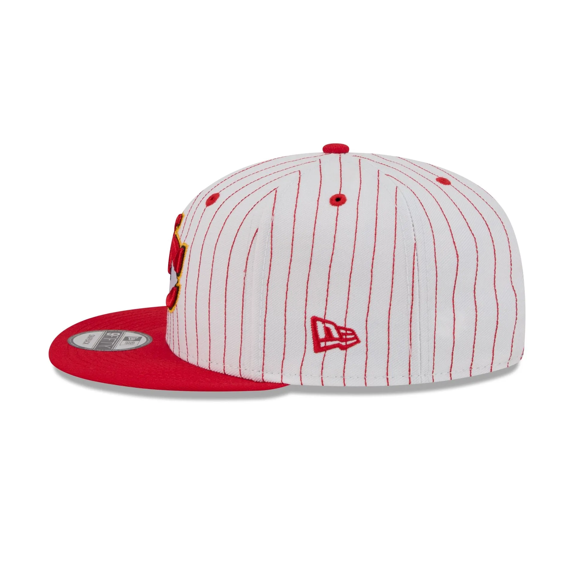 Kansas City Chiefs Deceptor Pinstripe 9FIFTY Snapback Hat sold by New Era product image thumbnail 5
