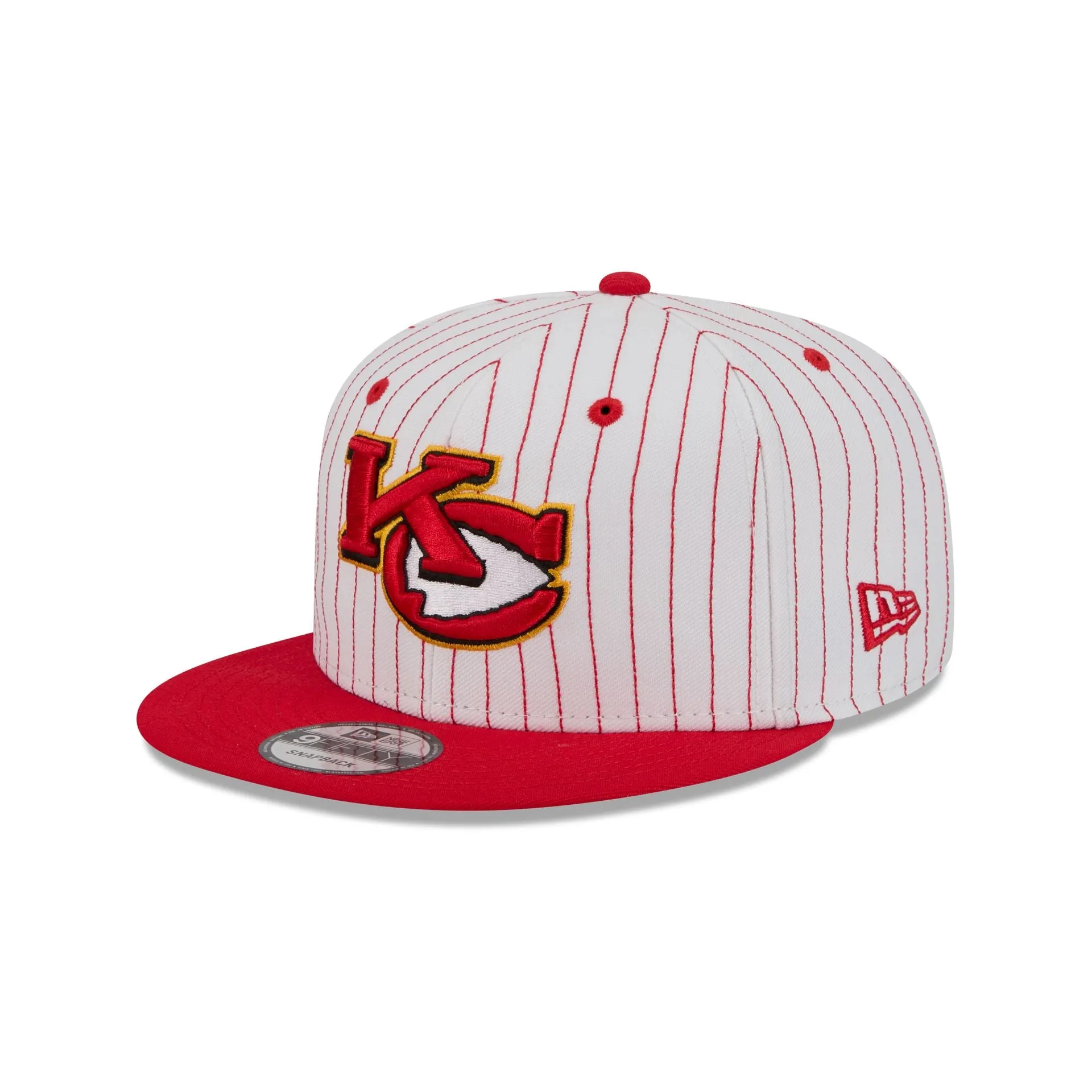Kansas City Chiefs Deceptor Pinstripe 9FIFTY Snapback Hat sold by New Era product image thumbnail 3