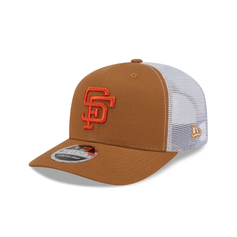 San Francisco Giants Bronze 9SEVENTY Trucker Hat sold by New Era