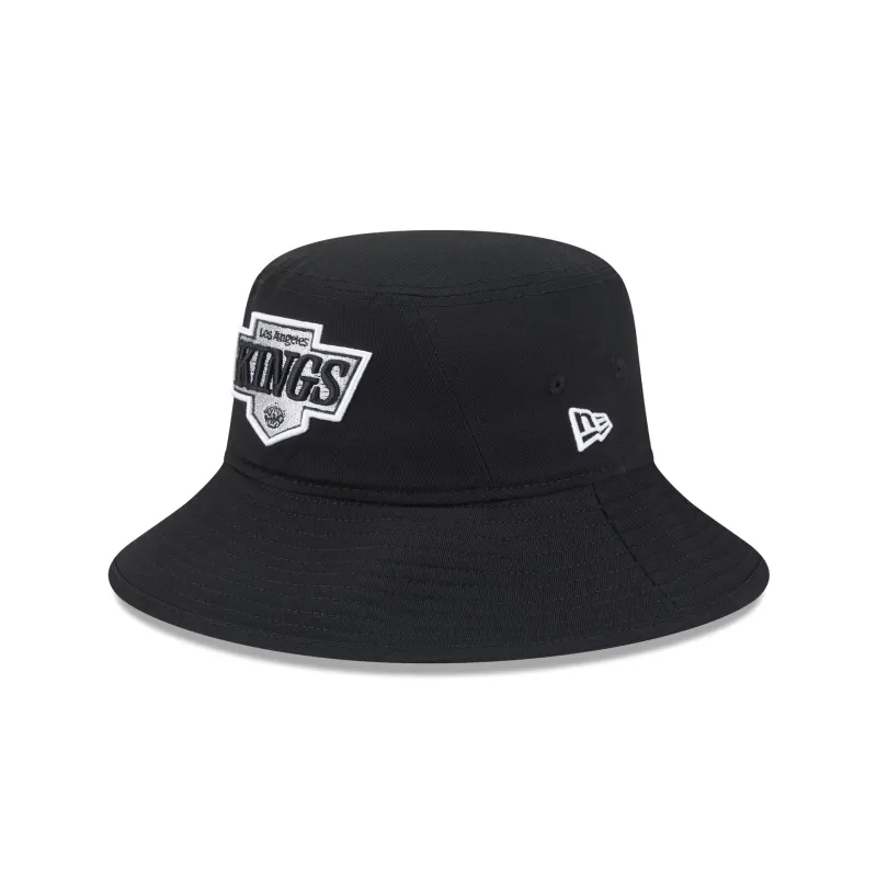 Los Angeles Kings Black Bucket Hat Hat sold by New Era