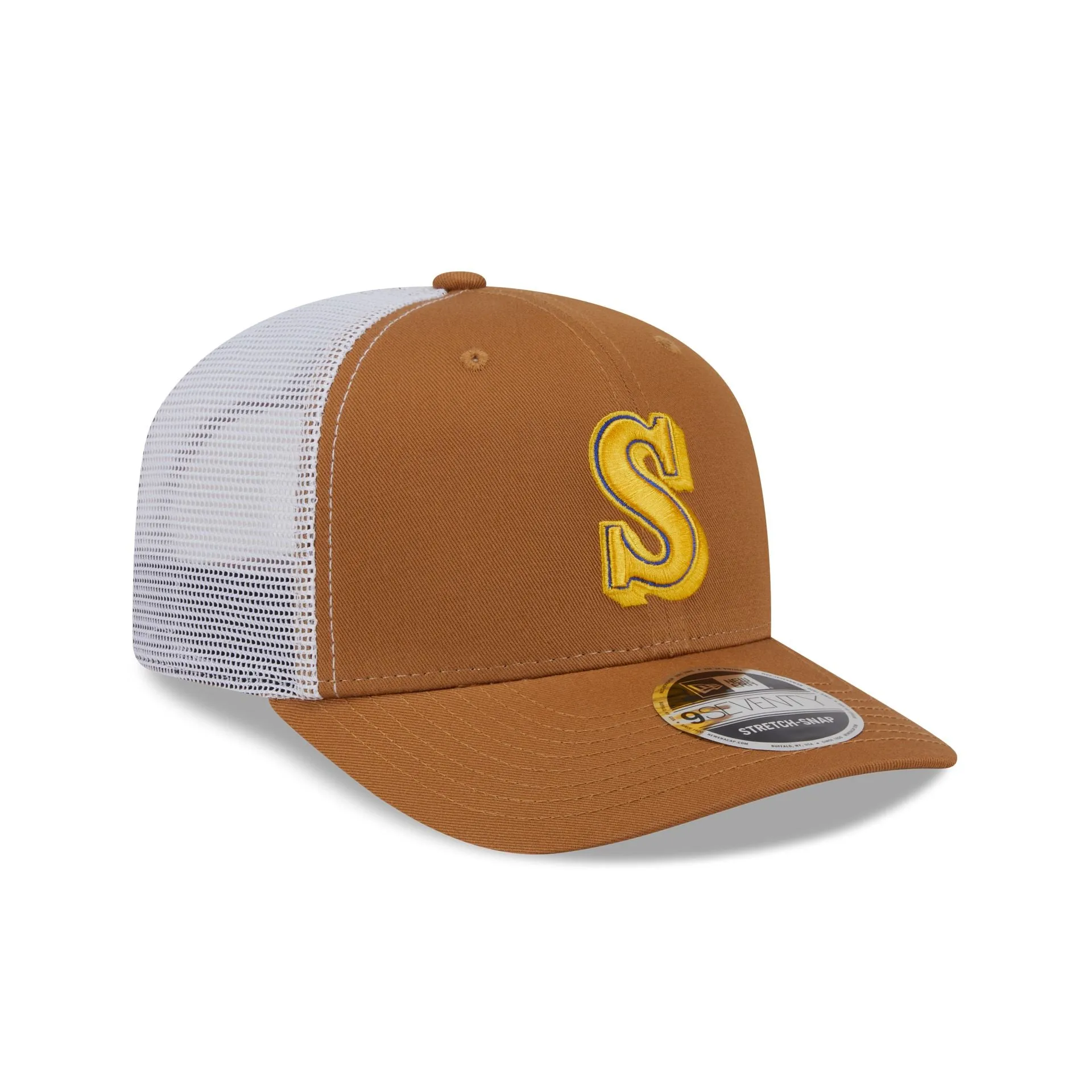 Seattle Mariners Bronze 9SEVENTY Trucker Hat sold by New Era product image thumbnail 3