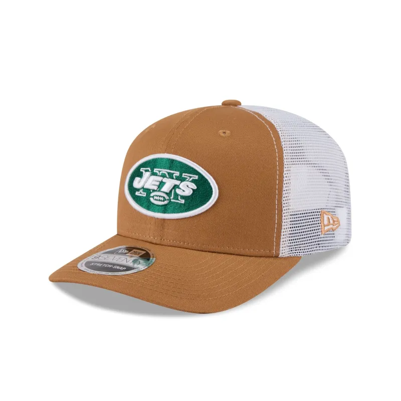 New York Jets Bronze 9SEVENTY Trucker Hat sold by New Era