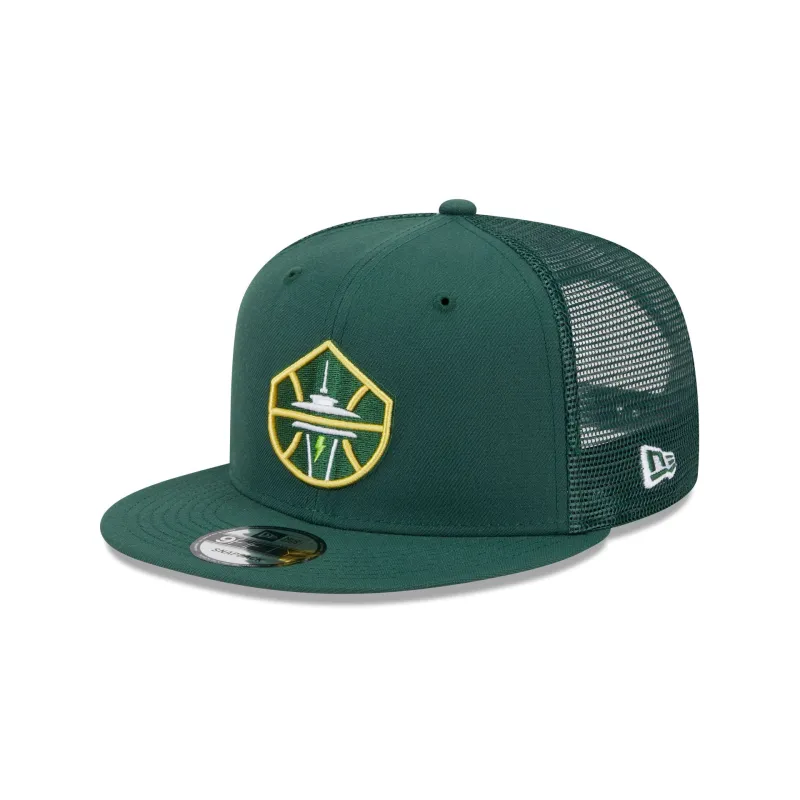 Seattle Storm Green 9FIFTY Trucker Hat sold by New Era